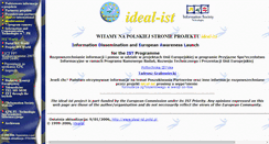 Desktop Screenshot of ideal-ist.polsl.pl