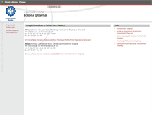 Tablet Screenshot of organizacje.polsl.pl