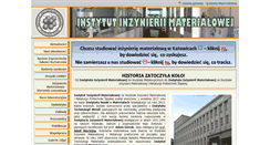 Desktop Screenshot of knom.polsl.pl