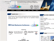 Tablet Screenshot of kkmp2012.polsl.pl